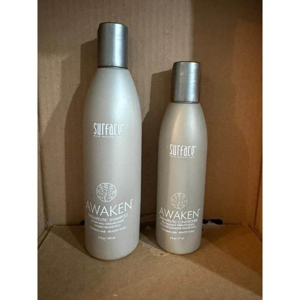 Surface Awaken Therapeutic Shampoo‎ Conditioner Set Thinning Hair Scalp Care